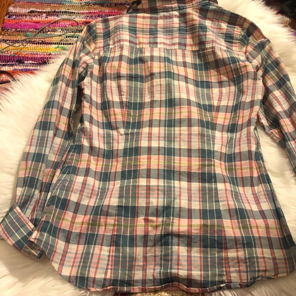 J crew plaid button up shirt - Picture 3 of 7